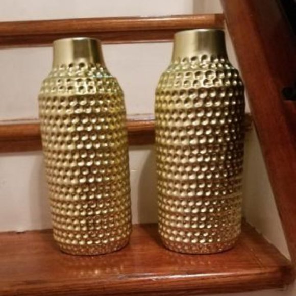 Two La Casa Bella Decorative Vase 13" - Picture 2 of 4